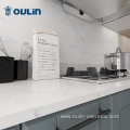 Blue european modern lacquer kitchen cabinet for projects